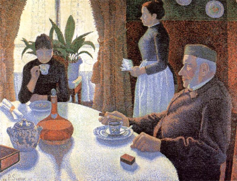 Paul Signac Breakfast